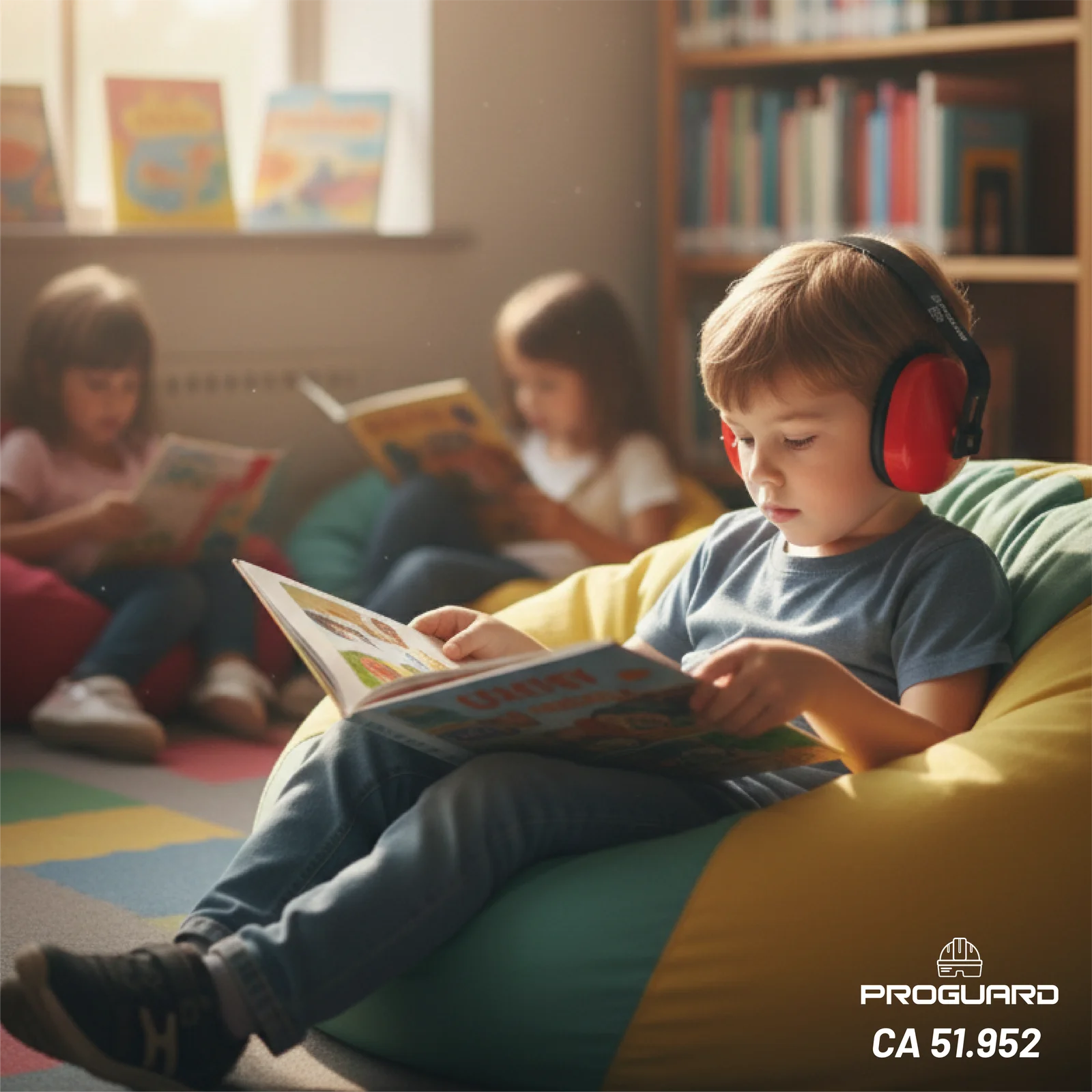 PROGUARD - Protetor Auditivo Tipo Concha 11dB JAGUAR - Aplicação